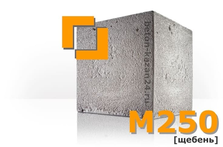 бетон М250 (щебень)